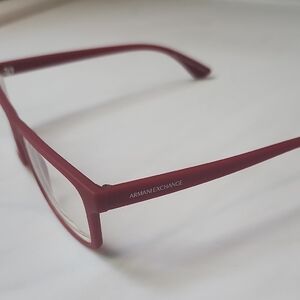 Armani Exchange Red Eyeglasses